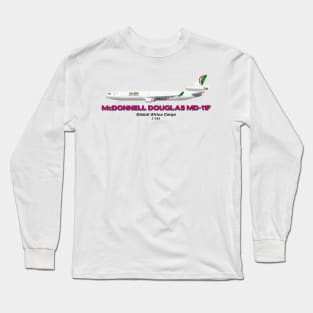 McDonnell Douglas MD-11F - Global Africa Cargo Long Sleeve T-Shirt